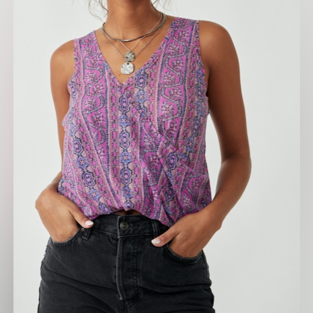 NWT free people twisted tank medium